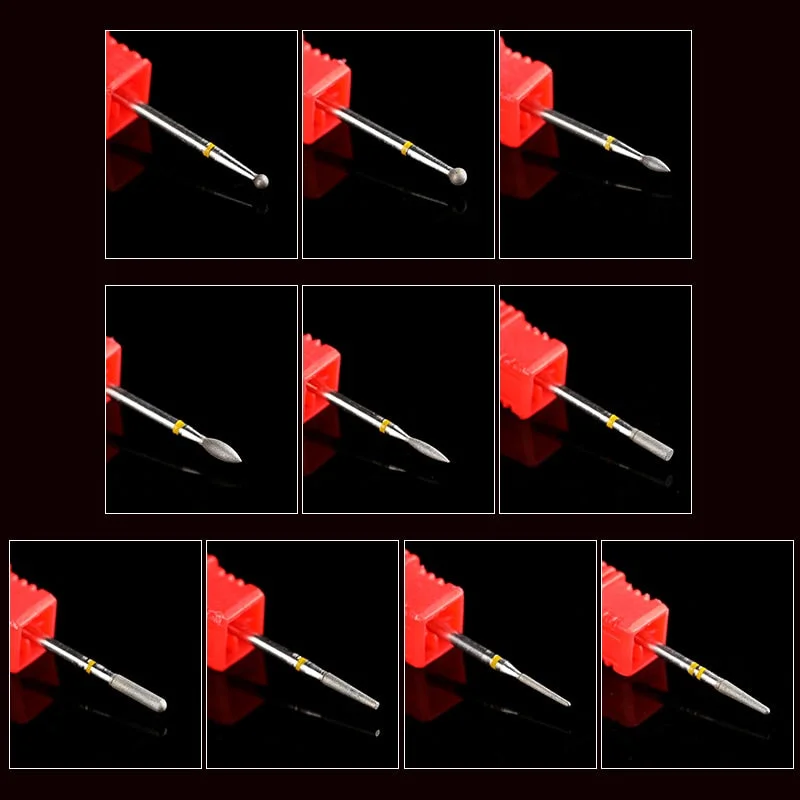 PICT YOU Carbite Head Nail Drill Bits Nail Art Tools Polishing Sanding Gel Nail Polish Nail File for Machine Pedicure Manicure-Nail Inspo