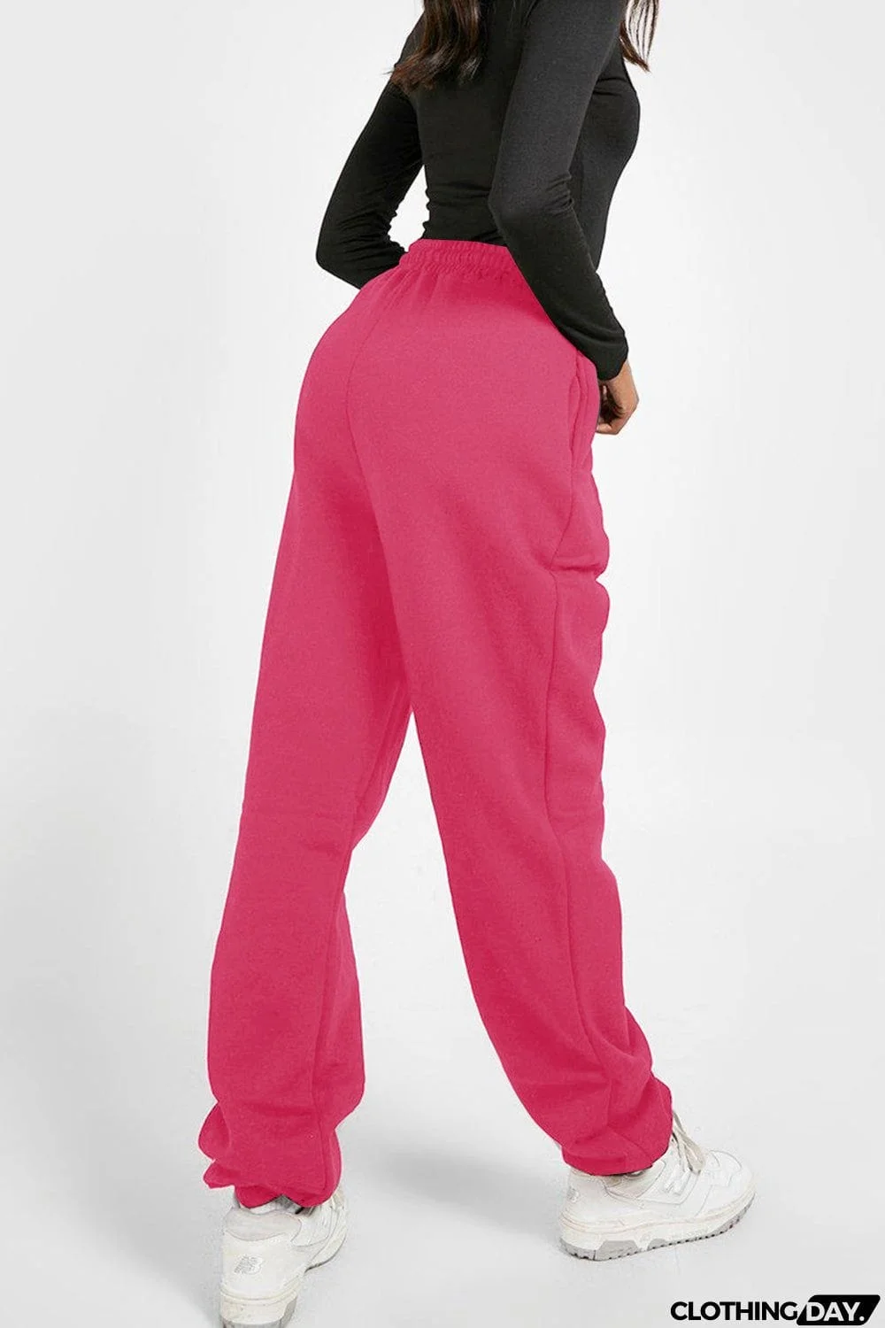 Simply Love Full Size Drawstring BUTTERFLY Graphic Long Sweatpants