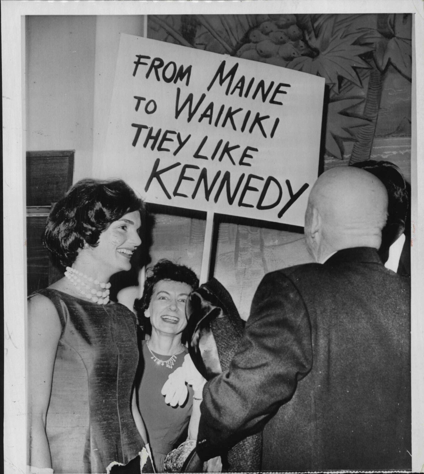 John & Jacqueline Kennedy on the Campaign Trail Lot of 13 1960 Press Photo Poster paintings