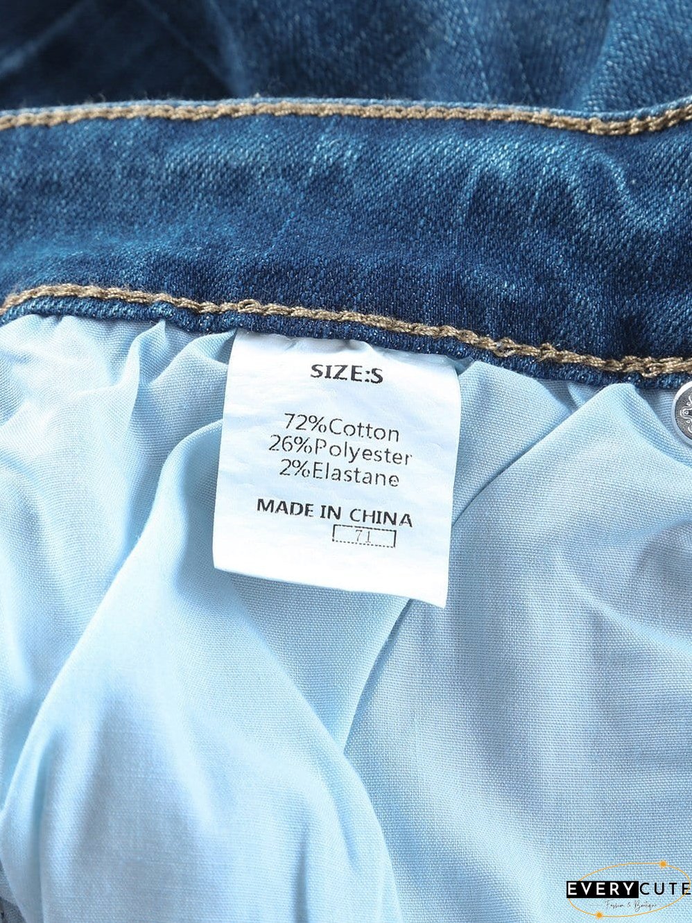Trendy Flared Leg Jeans