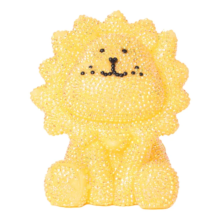 【Lamp】Lion Diamond Painting Night Light Diamond Painting Bedside Lamp for Kid Gift gbfke