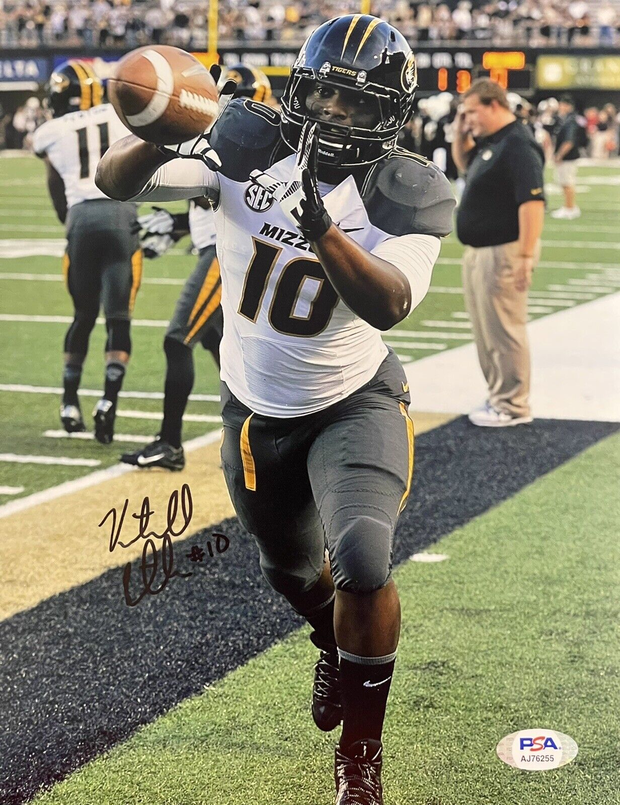 Kentrell Brothers Signed Autographed Missouri Tigers 8x10 Photo Poster painting PSA/DNA