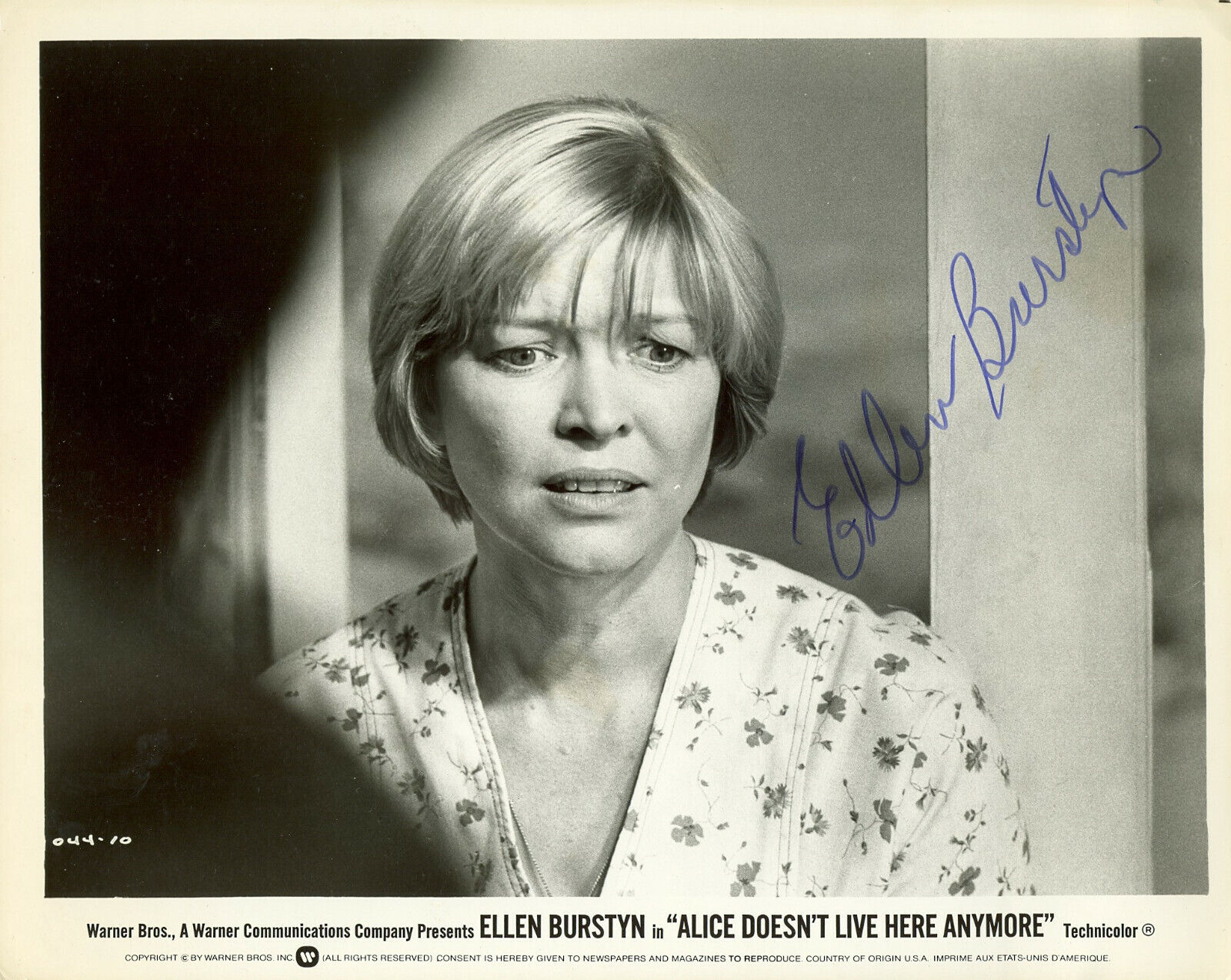 ELLEN BURSTYN Signed Photo Poster paintinggraph - American Film Actress - Preprint