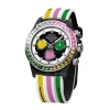 ROLEX Diw Daytona carbon rainbow candy 40mm carbon