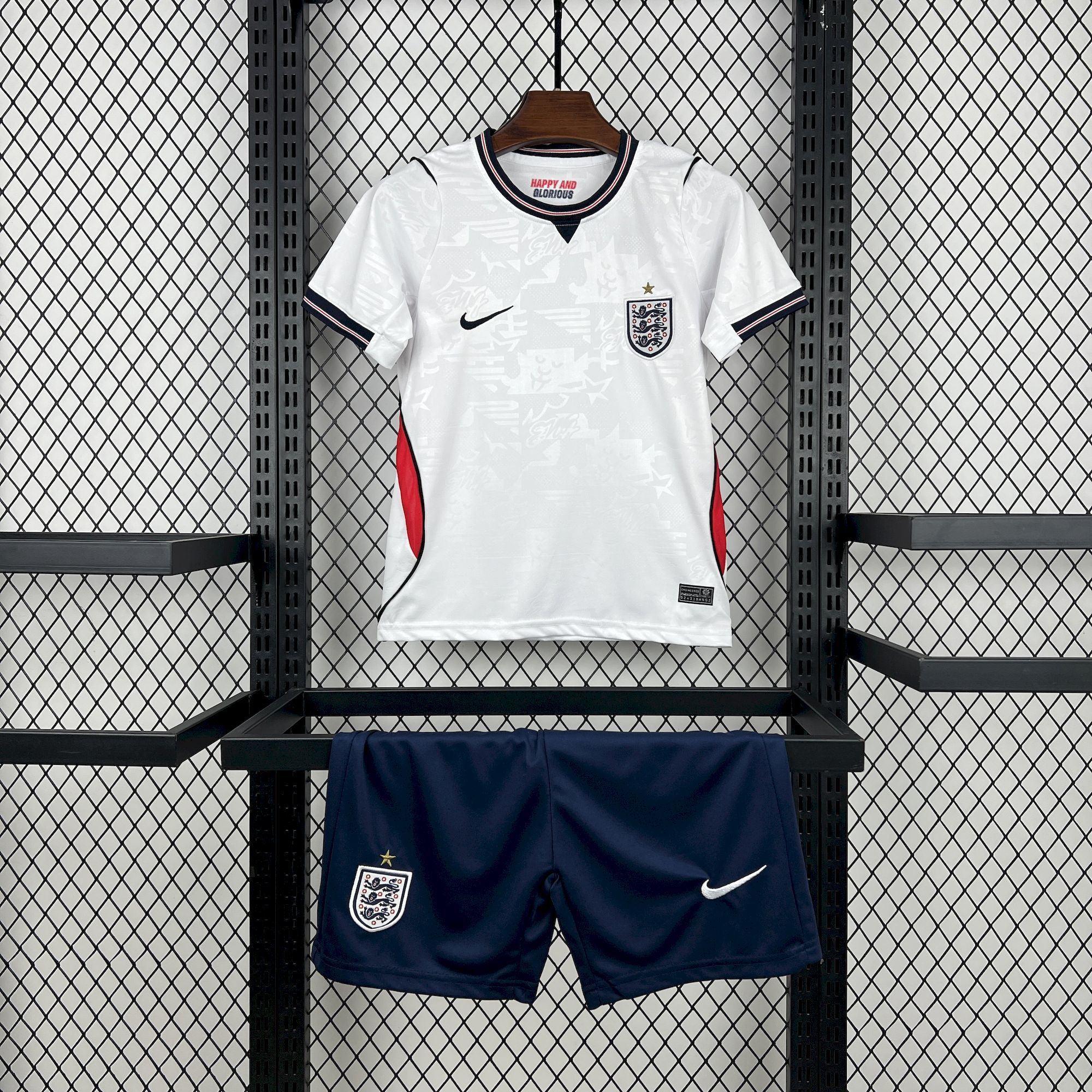 2026 England Home Kids Kit Football jersey Thai Quality