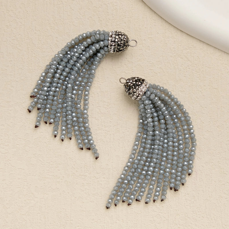 1 Piece Glass Solid Color Pendant