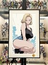 Android 18 Crouching Pose Decorative Painting - Dragon Ball - Xingkong Studio