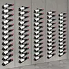 [US Local Warehouse] 5 Pack 12 Bottle Wine Rack Wall Mounted for 60 Bottles DIY Detachable Wine Holder Metal Storage Rack for Kitchen Dining Room Bar