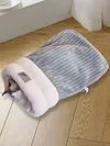Cat Sleeping Bag Warm Funny Tunnel Cat Nest Cat Bed for 5-8kg Cats Pet Supplies
