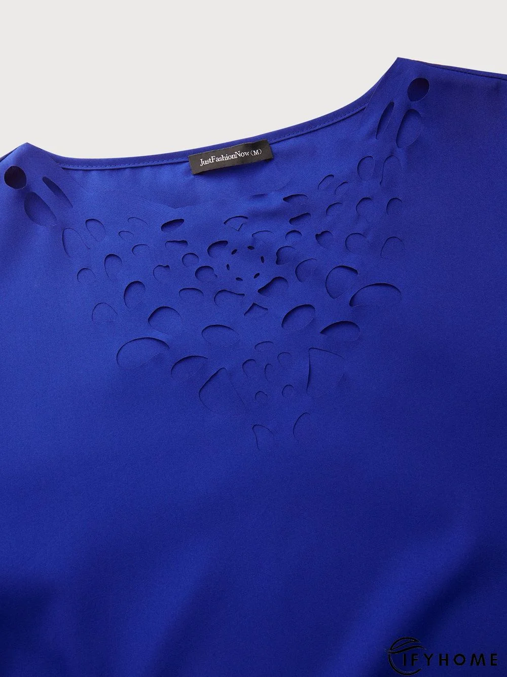 Casual Burnt Design Short Sleeve T-Shirt | IFYHOME