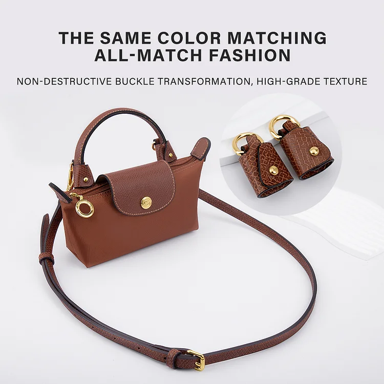 2Pcs Leather Purse Handles Genuine Leather Bag Straps Handle for Handbag