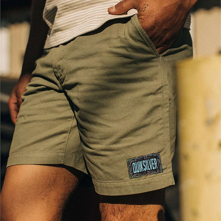 Men's Casual Letter Printed Shorts 7d19