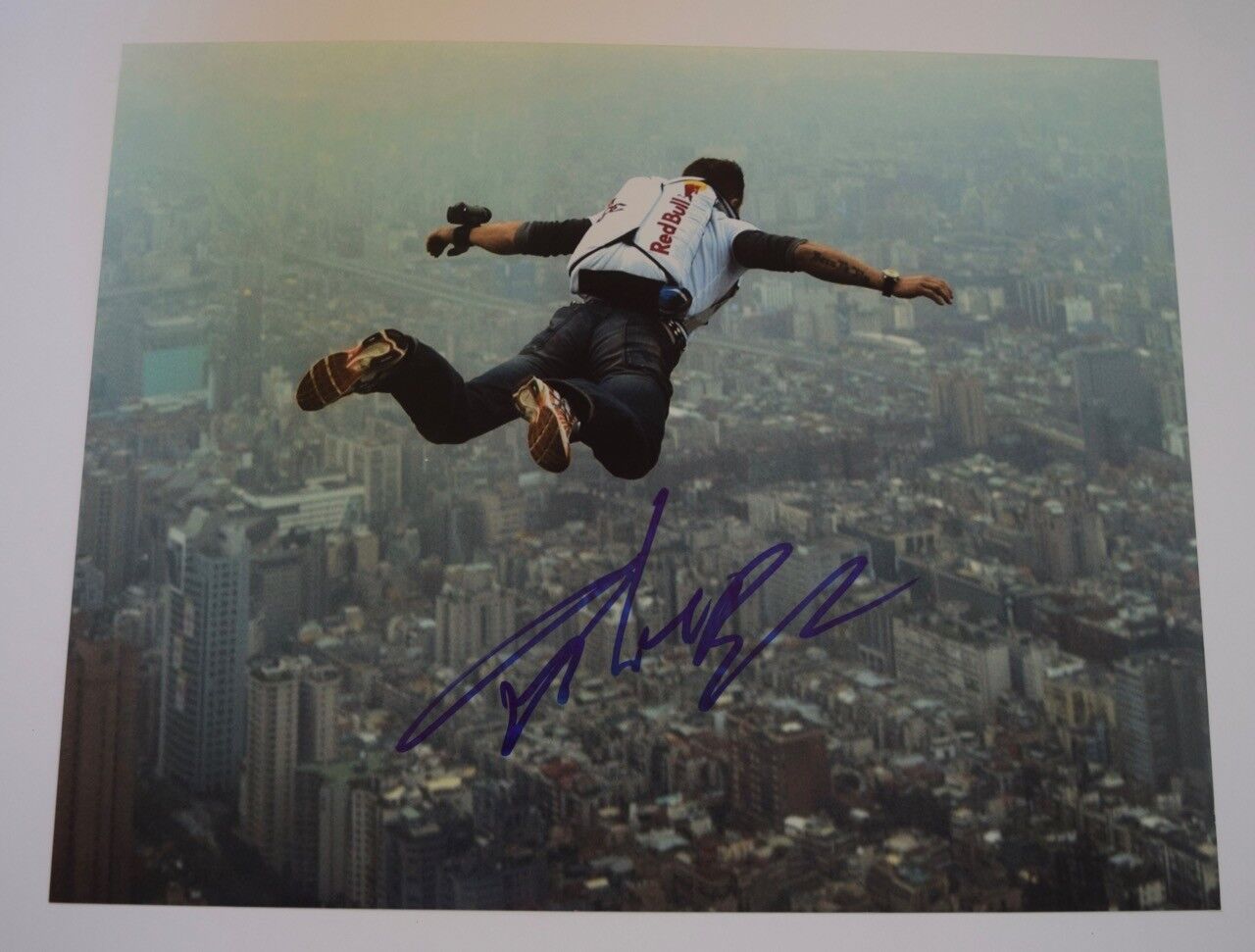 Felix Baumgartner Signed Autographed 11x14 Photo Poster painting Skydiver Basejumper COA VD