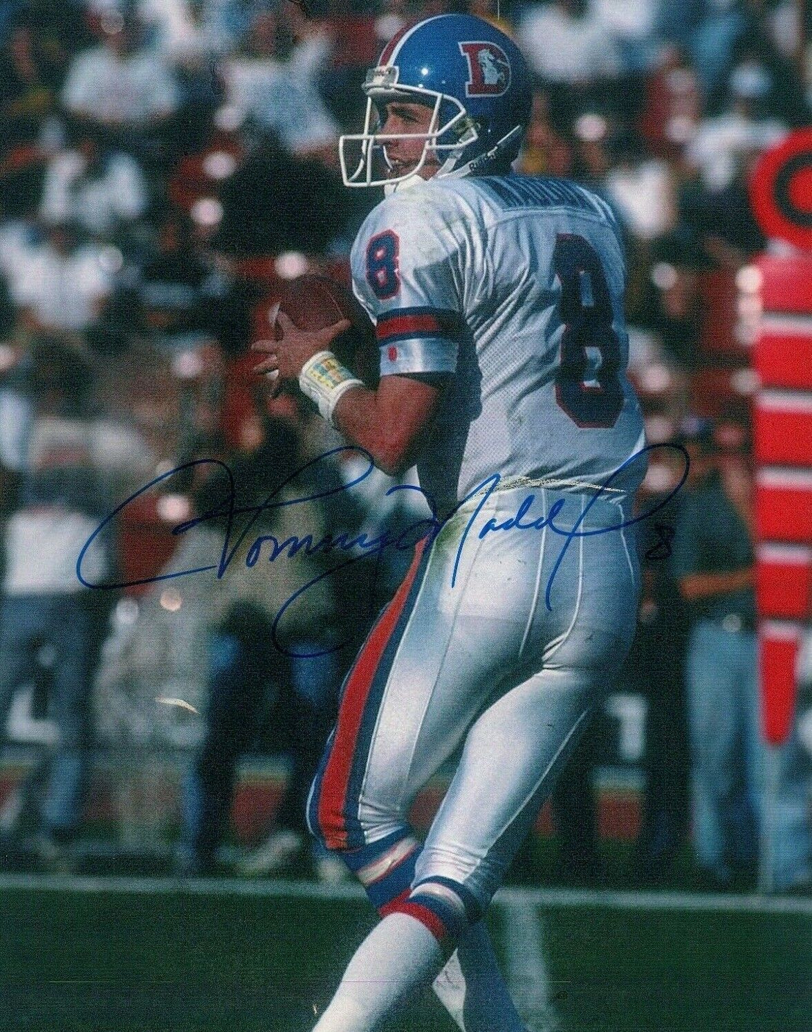 Tommy Maddox Denver Broncos Signed 8x10 Autographed Photo Poster painting COA