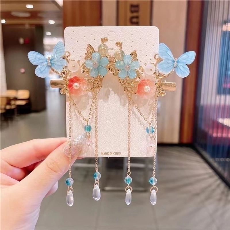 Ancient Style Tassel Hairpin Headdress Full Set Of Girls Hairpin Hair Accessories