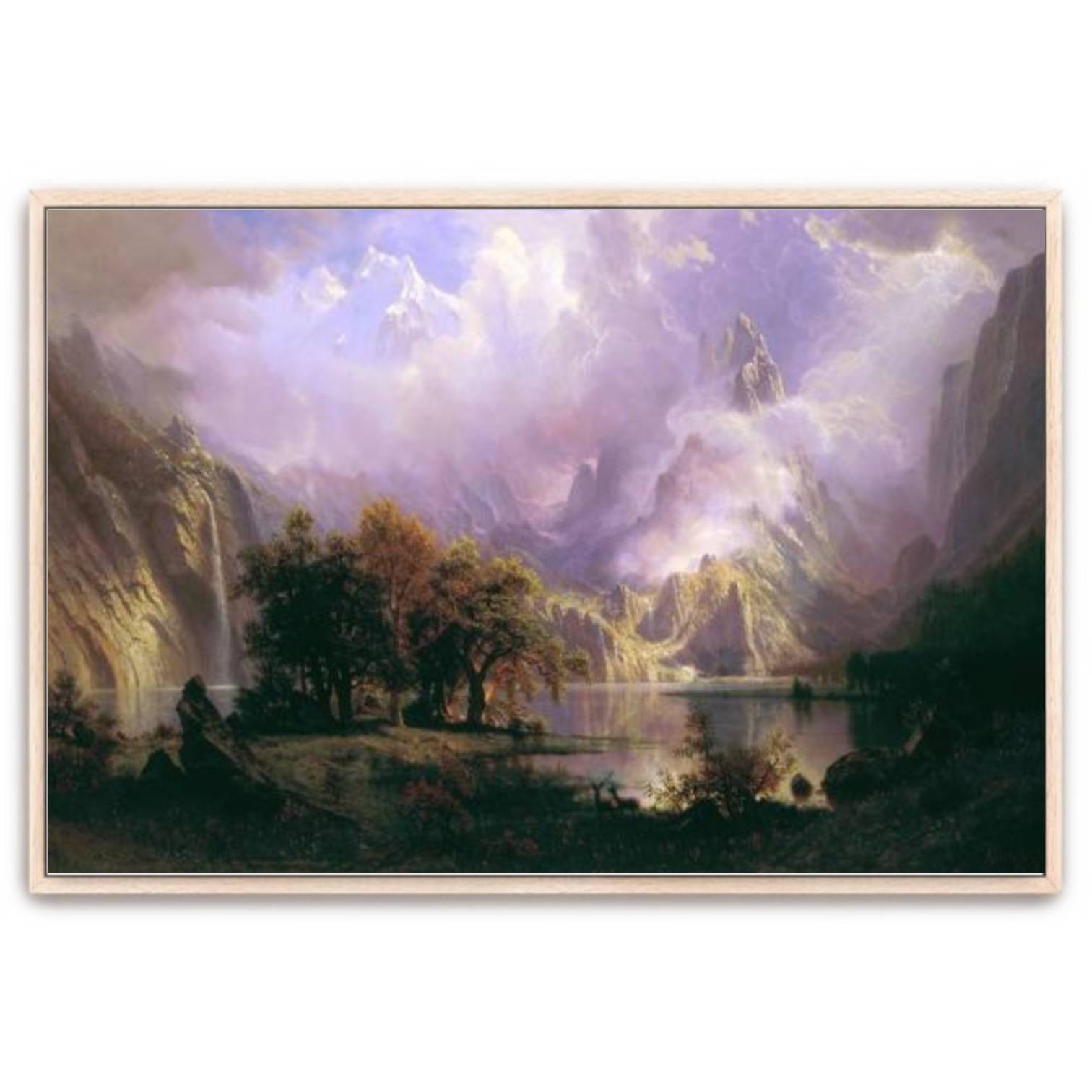 Rocky Mountain Landscape - Works with frames