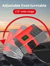 LED Hat Light with Motion Sensor IPX6 Waterproof Clip on Cap Lights (Red)