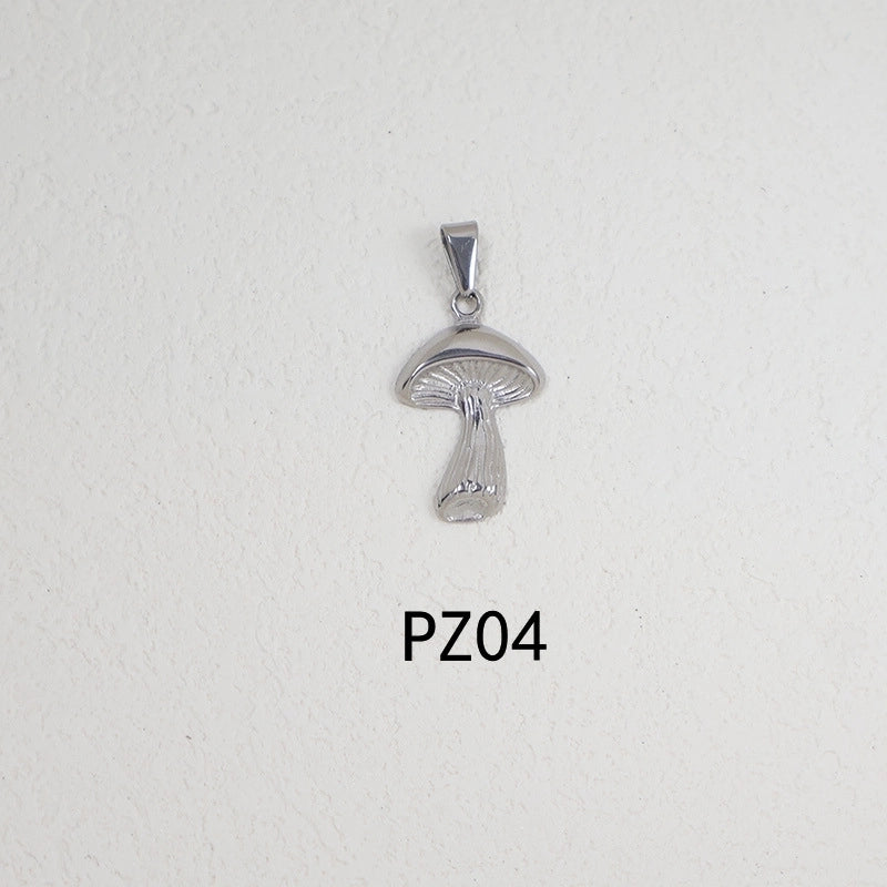 1 Piece 304 Stainless Steel Solid Color Pendant
