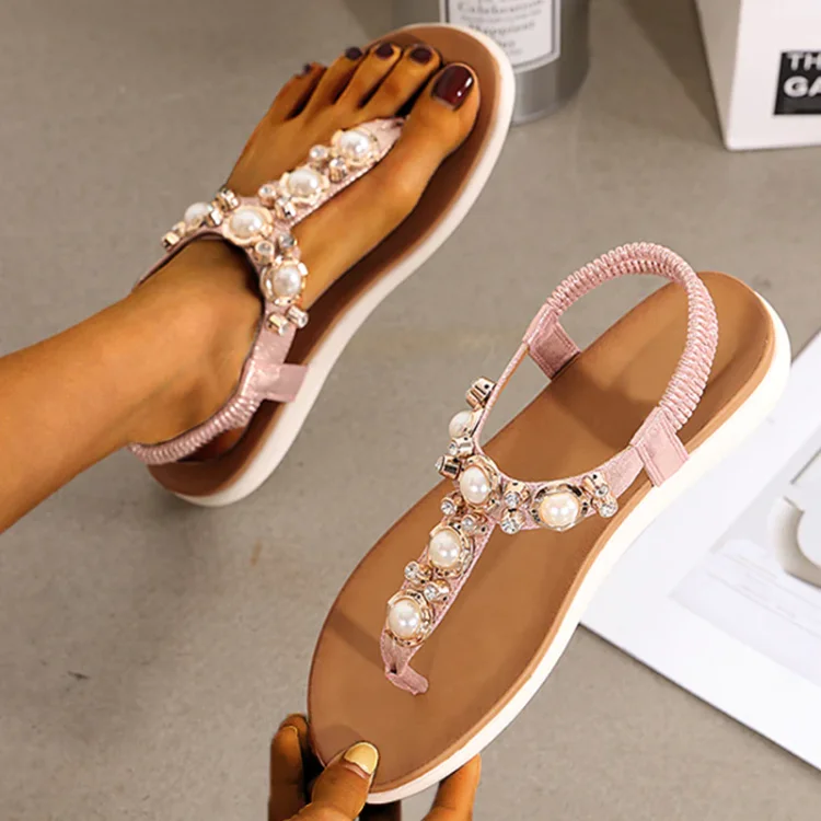 Comfortable Pearl On Cloud Sandals