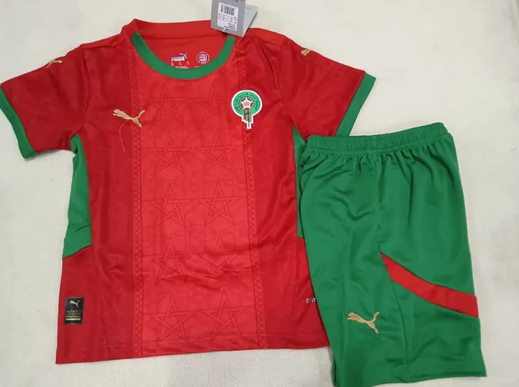 24-25 season Morocco away and home jerseys for children