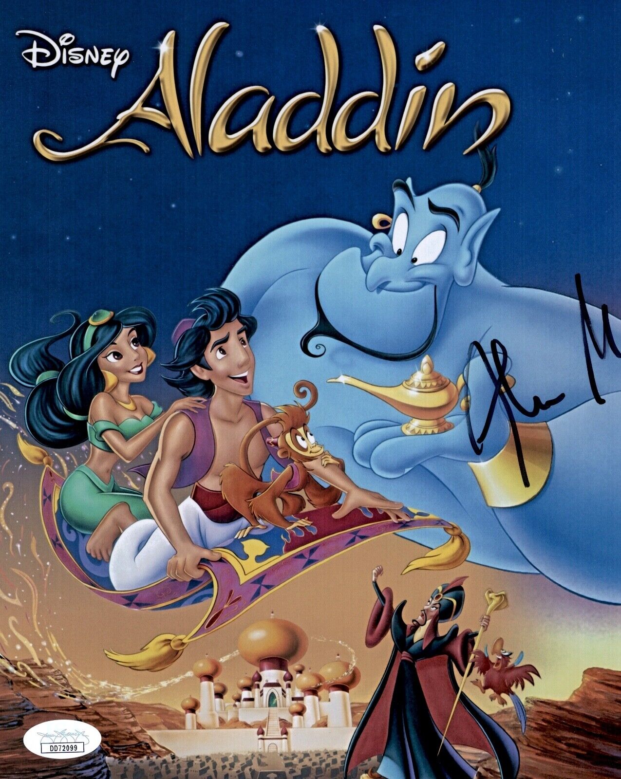 Legend ALAN MENKEN Signed ALADDIN 8x10 Photo Poster painting Disney Composer Autograph JSA COA