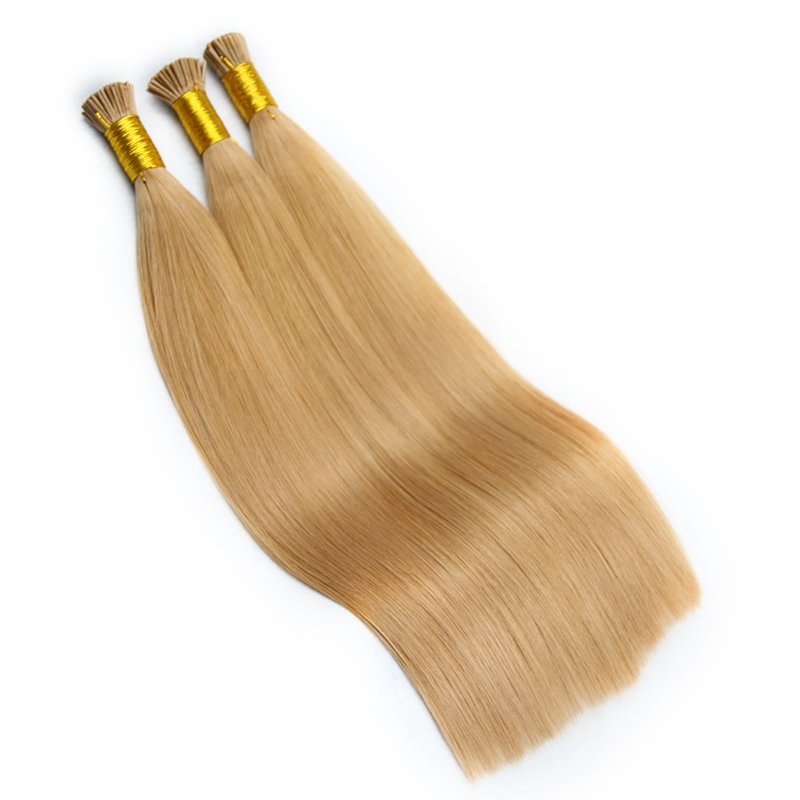Pre-Bonded I TIP Hair Extension #27 Strawberry Blonde100g Per Pack 