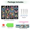 8Pcs Schmetterling - 5d DIY Handwerk Lesezeichen