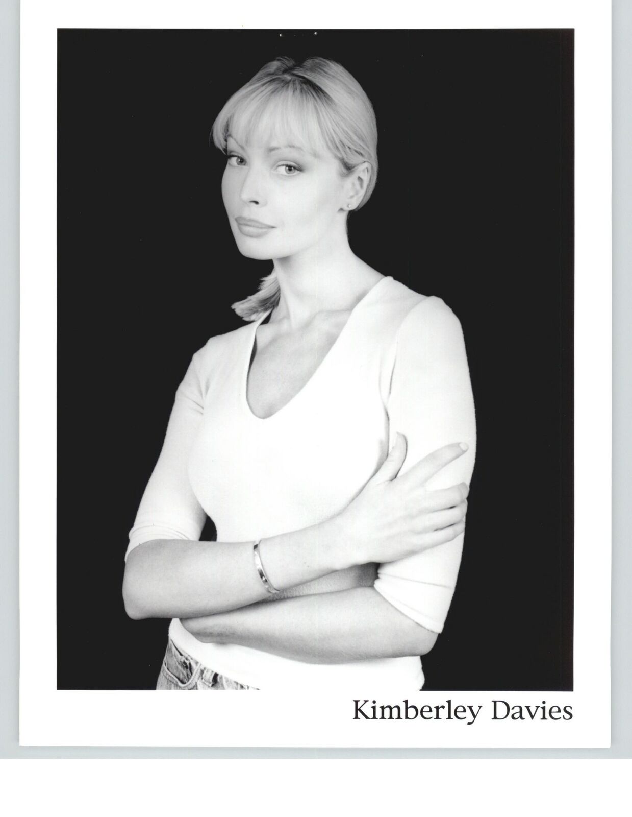 Kimberley Davies - 8x10 Headshot Photo Poster painting - Rescue Force