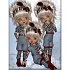 Diamond Painting-DIY Full Round Drill Doll