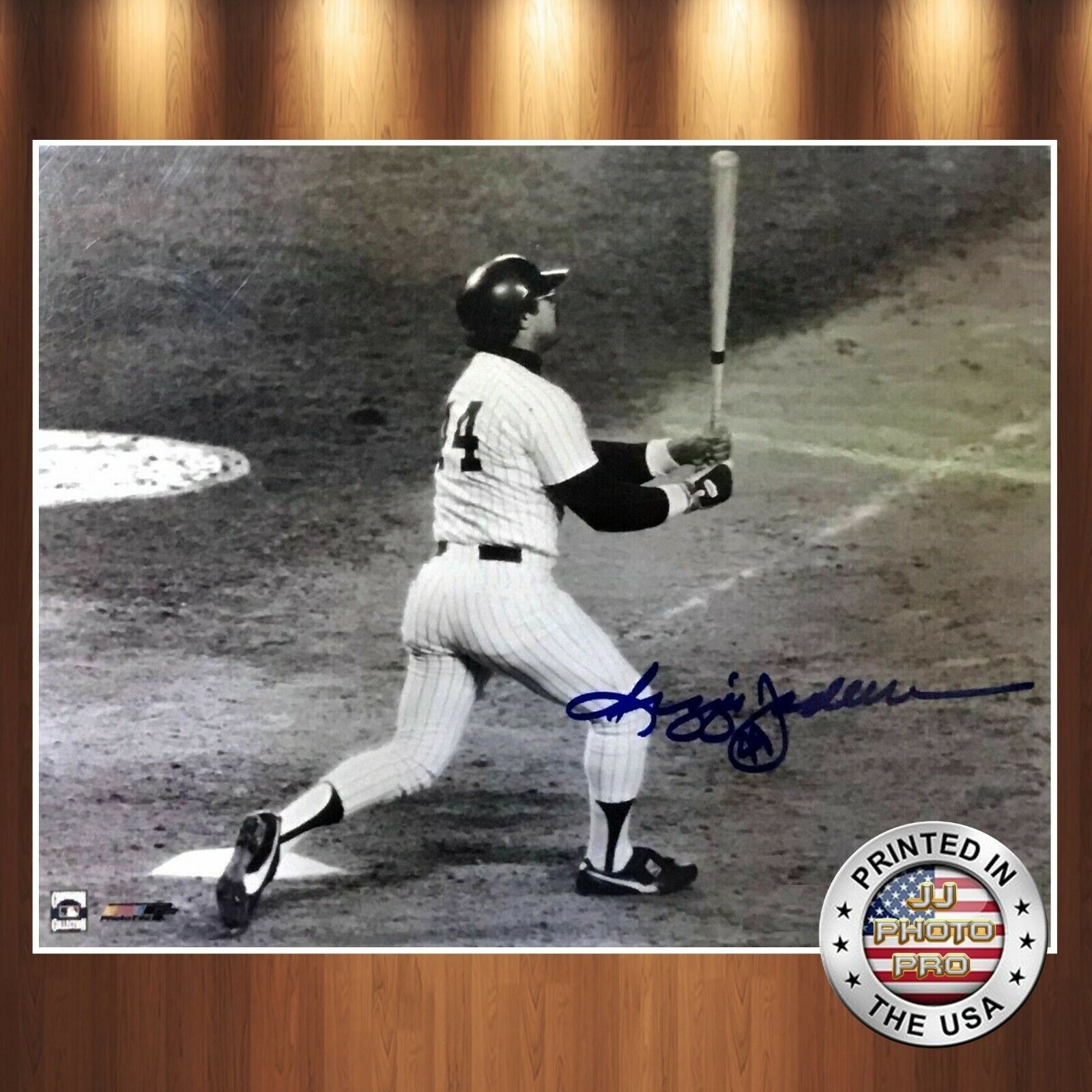 Reggie Jackson Autographed Signed 8x10 Photo Poster painting (HOF Yankees) REPRINT