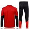 Joyfball 2026 Kids Size Germany Long Zipped Jacket Red Football Jersey 1:1 Thai Quality 