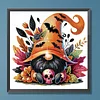 Diamond Painting - Partial Special Shaped Drill - Halloween Owl(Canvas|30*30cm)