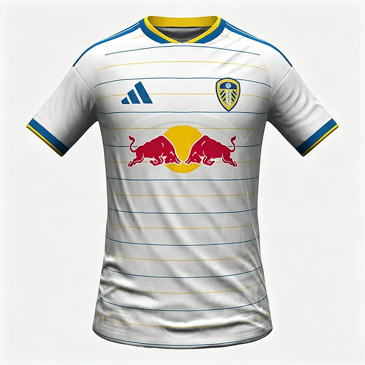 【S~4XL】Leeds United 26/27 Home Football Jersey 1:1 Thai Quality