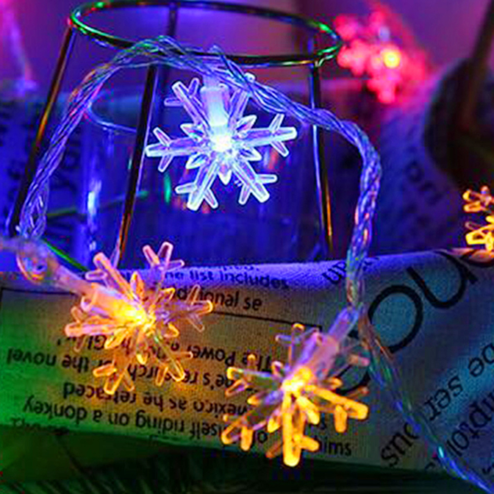 

40 LED Snowflake String Light Garland, 5m-50led, 501 Original