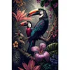 (40*60cm)Toucans - Square AB Drill Diamond Painting