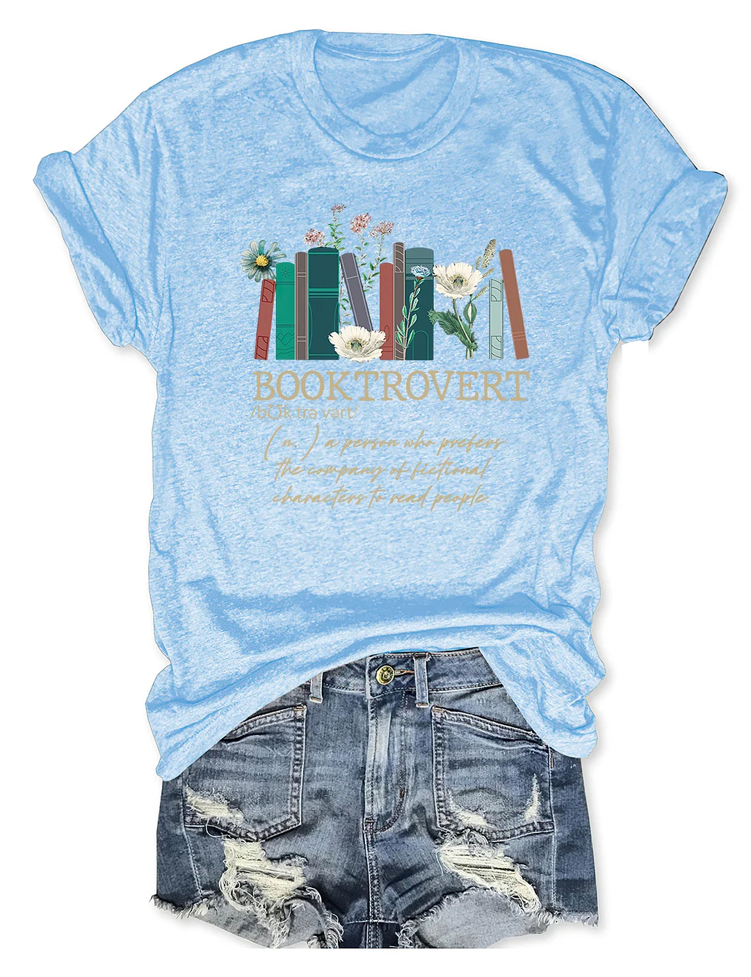 Booktrovert T-shirt