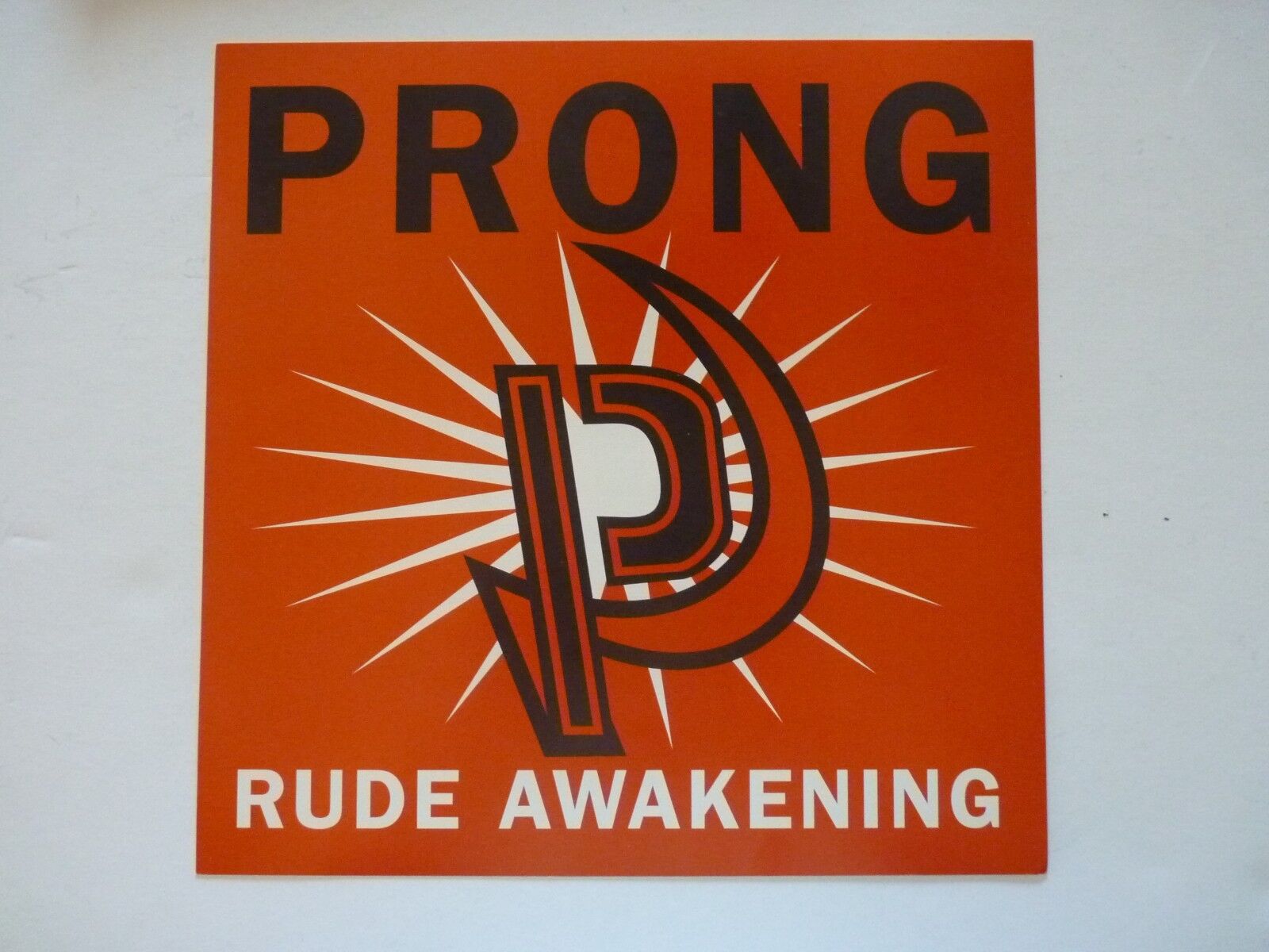 Prong Rude Awakening LP Record Photo Poster painting Flat 12x12 Poster