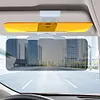 Car Sun Visor Anti-Dazzle Adjustable Sun Blocker Fold Flip Down Clear View Visor