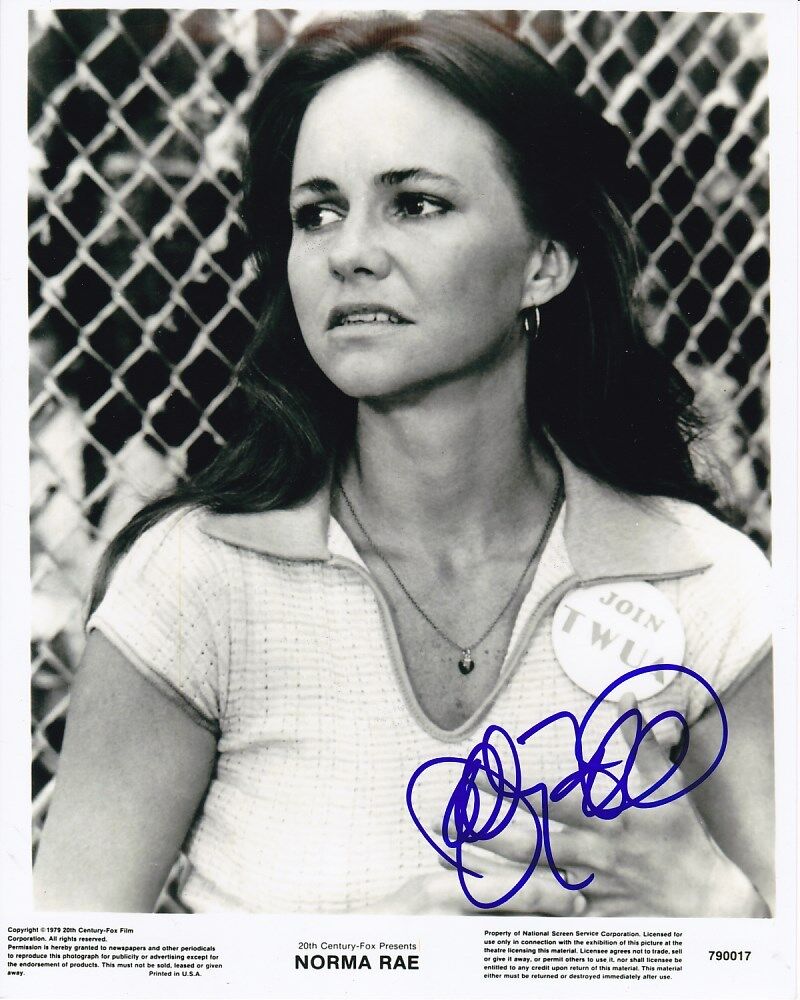 SALLY FIELD Signed Autographed NORMA RAE Photo Poster painting