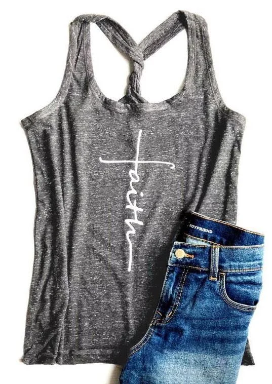 Faith Racerback Tank Top