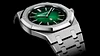 Silver 904L Steel Smoked Green Dial - Watch - 39mm