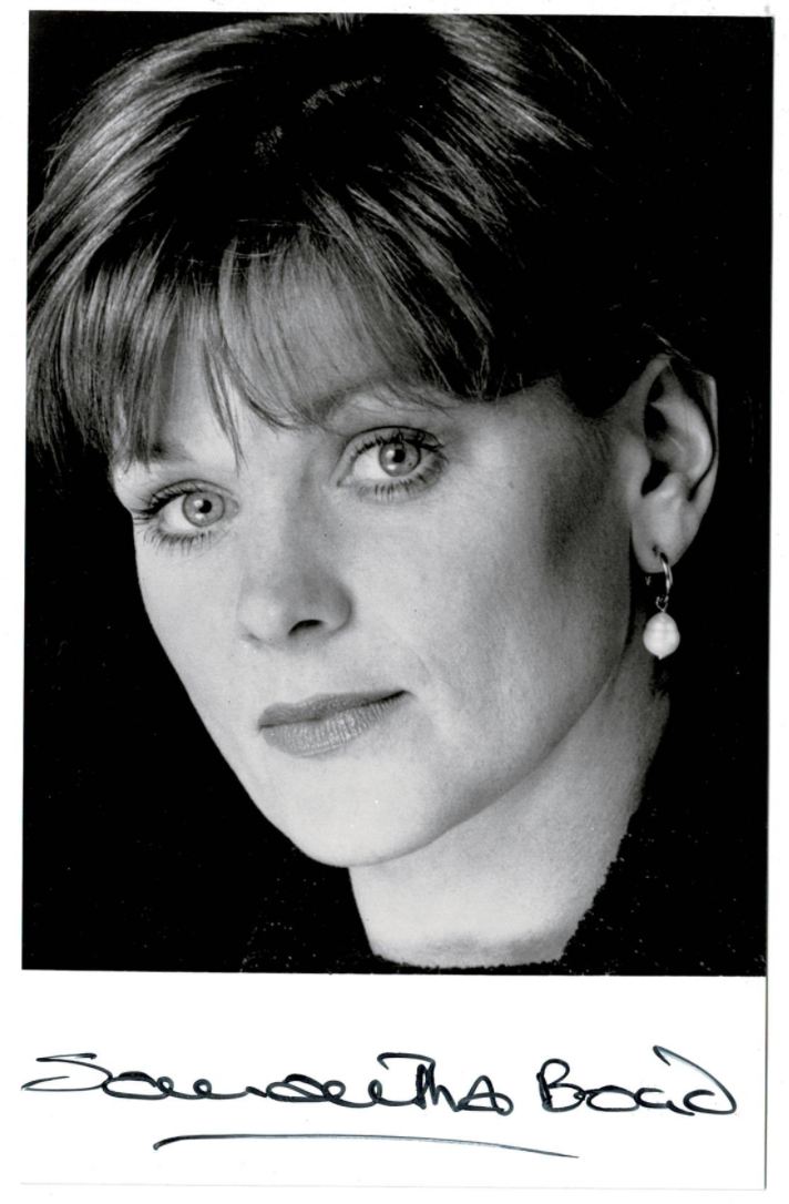 Samantha Bond signed autographed Photo Poster painting! RARE! AMCo Authenticated! 14554