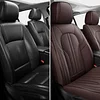 MINGBRON Car Seat Covers,Car Seat Protector Waterproof,Seat Covers Front Set, Car Seat Protectors,Automotive Seat Covers Fit for Most Cars Brown