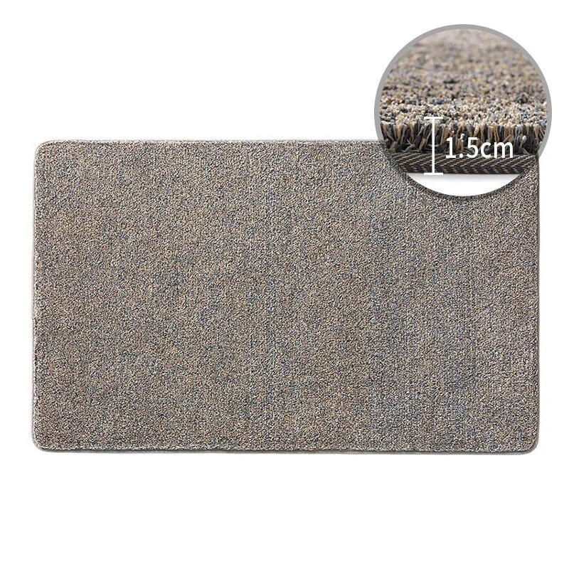 Sdrawing Wear Resistant Super Absorption Front Door Mat for Shoe Scraper Corrosion Resistant floor mats Outdoor Entry door rug