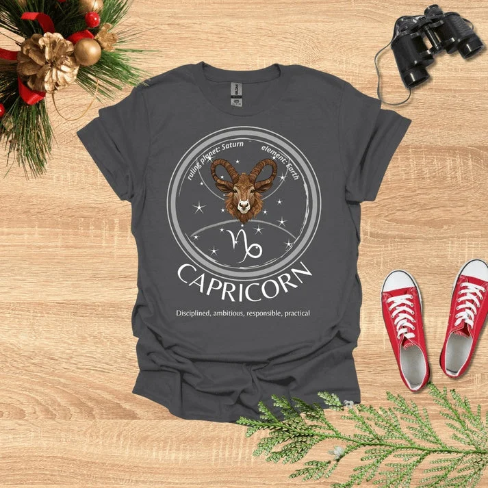 Capricorn graphic t-shirt