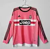 2015/2016 Retro Long Sleeve Juventus Away Football Shirt 1:1 Thai Quality