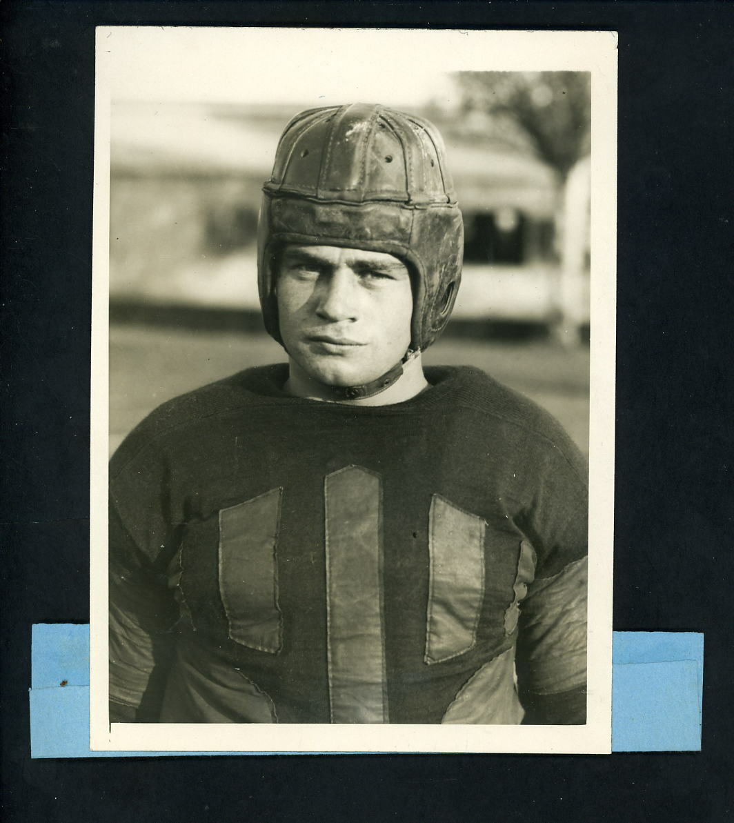 Johnny Gannon 1929 Press Photo Poster painting Quarterback of US Naval Academy Annapolis