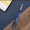 Anti-slip Handle Big Torque Electric Screwdriver USB Charging Drill (Blue)