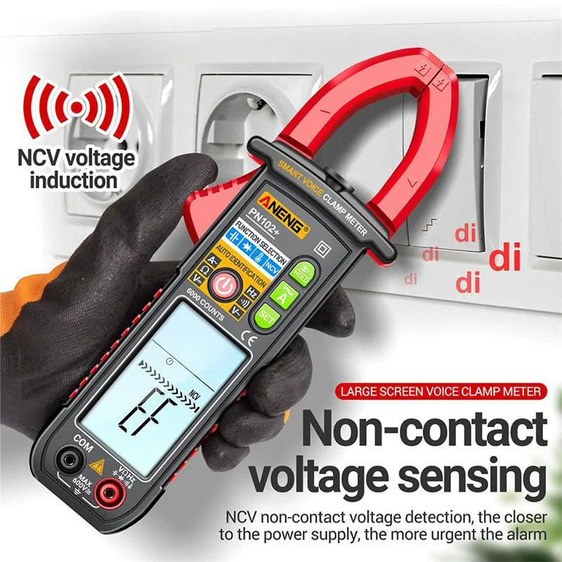 Smart Voice Clamp-type Multimeter Tester