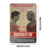 World Heavyweight Boxing Championship Rocky - Metal Tin Signs(8*12Inch/12*16Inch)